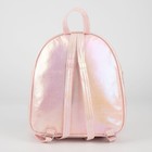 Рюкзак с блестками «Единорог», цвет розовый - Фото 3