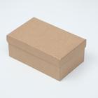 Подарочная коробка "Крафт", 15 х 9,5 х 6 см - фото 318655627