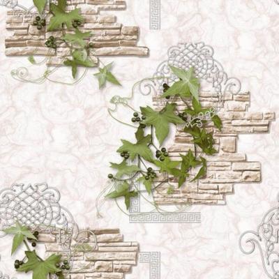 Обои моющиеся «Агата. Саратовские обои», на бумажной основе, 0.53×10 м, цвет бежевый