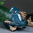Подставка конфетница "Пиранья" синяя, 18х28х16см - Фото 3