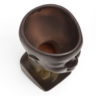 Декоративное кашпо для цветов «Негритянка», 1.3 л, 14×20×12 см, керамика, чёрное - Фото 15