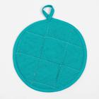 Набор кухонный «Love your live»: варежка-прихватка 20×28 см, прихватка 17×17 см, 35% х/л, 65% п/э - Фото 5