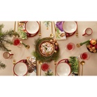 Скатерть новогодняя «Этель» Noble Christmas, 150×110±2 см с ГМВО, 100% хлопок, саржа 190 г/м² - Фото 13