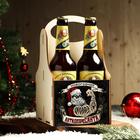 Ящик для пива "Новогодний антидепреСАНТА" санта-клаус - фото 9393318
