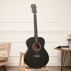 Гитара акустическая, цвет черный, 102см - фото 320015371