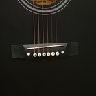 Гитара акустическая, цвет черный, 102см - Фото 5