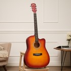 Гитара акустическая, цвет санберст, 104см, с вырезом - фото 320015375