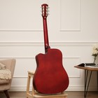 Гитара акустическая, цвет санберст, 104см, с вырезом - Фото 2