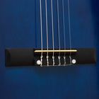 Гитара классическая Music Life GQD-H38Y, синяя, 97 см - Фото 4