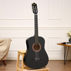 Гитара классическая Music Life GQD-H38Y, черная, 97 см - фото 321140524