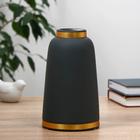 Ваза «Белла», d=6 см, 11.5×20 см, керамика, серая  (артикул 7057430)  большой выбор товаров оптом и в розницу по низким ценам с доставкой