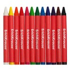 Восковые мелки 12 цветов, ErichKrause Basic - фото 24285071