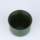 Термос Мастер К «Движение», 1.2 л, 11×29 см, с кружкой, сохраняет тепло 18 ч, нержавеющая сталь, зелёный - фото 65500686