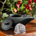 Чайник с ситом «Нагаи», 900 мл, цвет чёрный - фото 25469190