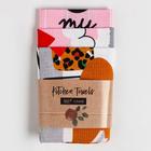 Набор кухонных полотенец «Доляна» Сats 35х60 см - 3шт 7295689