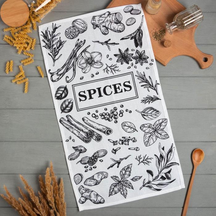 

Полотенце кухонное «Доляна» Spices 35х60 см, 100% хл