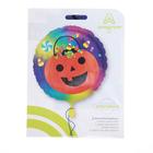 Шар фольгированный 18" «Тыква-конфетница», круг - фото 25547878