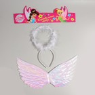 Карнавальный набор «Ангел», крылья, ободок - Фото 5