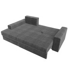 Угловой диван «Майами», механизм еврокнижка, левый угол, рогожка, цвет серый / бежевый - Фото 9