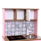 Игровая мебель «Детская кухня «Розовая плитка» - Фото 4