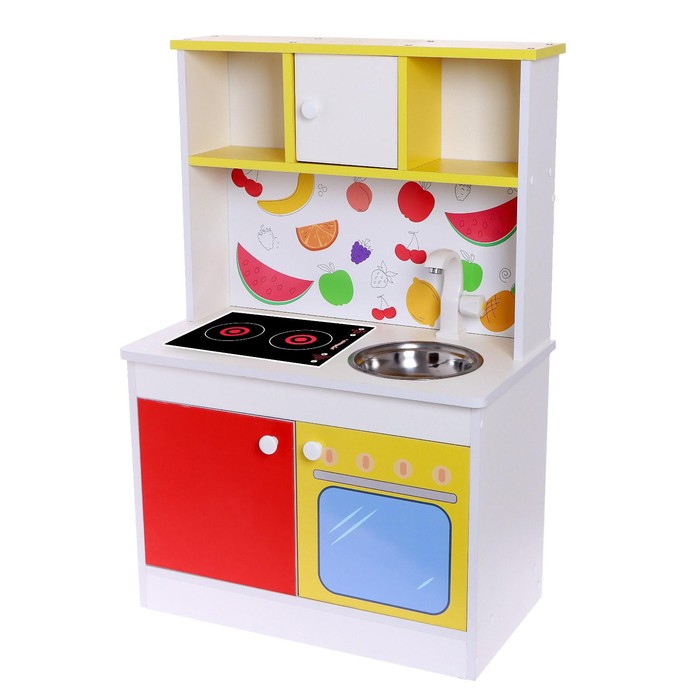 Игровая мебель «Детская кухня «Фрукты»