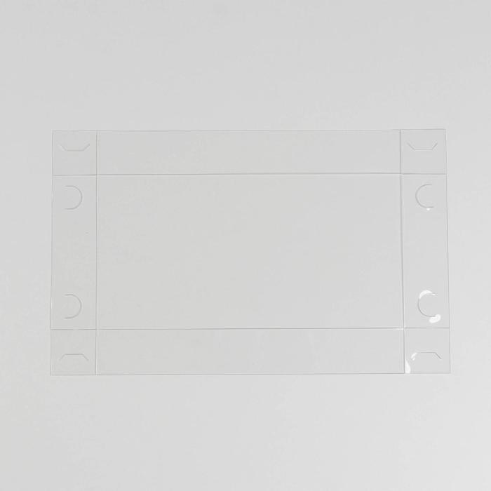 Коробка кондитерская с PVC-крышкой, упаковка, «23 февраля», 10.5 х 21 х 3 см - фото 1905849956