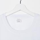 Комплект женский (футболка, брюки), цвет белый, размер 46 - фото 41428392