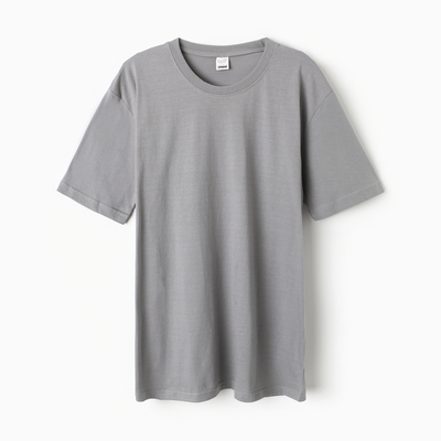 Футболка мужская, цвет тёмно-серый, размер 54