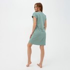 Платье домашнее женское, цвет мята, размер 50 - Фото 3
