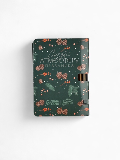 Эфирное масло новогоднее на открытке Let it snow, аромат свежести, 5 мл