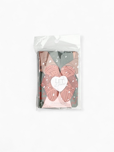 Эфирное масло новогоднее на открытке Let it snow, аромат свежести, 5 мл