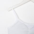 Топ для девочки А.BVT-9001, цвет белый, рост 146-158 см - фото 804603819