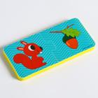 УЦЕНКА Макси - пазлы для ванны (головоломка), парные «Кто что ест?», 5 пазлов, 10 деталей 7423268