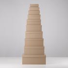 Набор подарочных коробок 10 в 1 «Крафт», 12 × 7 × 4 - 32.5 × 20 × 12.5 см - фото 805294819