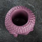Кашпо - органайзер "Будда" пурпурное, 0,2л / 11х11х11см - Фото 6