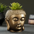Кашпо - органайзер "Будда" бронза, 11х11х11см - Фото 2