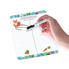 Новогодний набор пиши-стирай «Новый год: Рисуй двумя руками. Ёлки, подарки и эльфы», 20 карт, 3+ - Фото 4