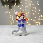 Новогодняя мягкая игрушка «Весёлый тигрёнок» МИКС, 16 см, на новый год - Фото 1