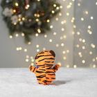 Новогодняя мягкая игрушка «Весёлый тигрёнок» МИКС, 16 см, на новый год - Фото 3