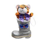 Новогодняя мягкая игрушка «Весёлый тигрёнок» МИКС, 16 см, на новый год - Фото 5