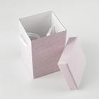 Коробка складная «Текст», 10 х 18 см - фото 24171022