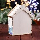 Чайный домик на два ряда «Дед Мороз и Снегурочка», 15.5×9.6×20 см - Фото 4