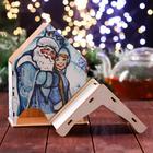 Чайный домик на два ряда «Дед Мороз и Снегурочка», 15.5×9.6×20 см - Фото 5