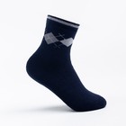 Носки детские махровые, цвет тёмно-синий, размер 14-16 - фото 320015417