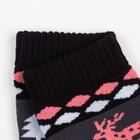 Носки детские махровые, цвет чёрный, размер 18-20 - фото 31437397