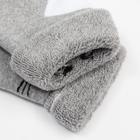 Носки детские махровые, цвет серый, размер 12-14 - Фото 3
