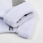Носки детские махровые, цвет белый, размер 12-14 - Фото 3