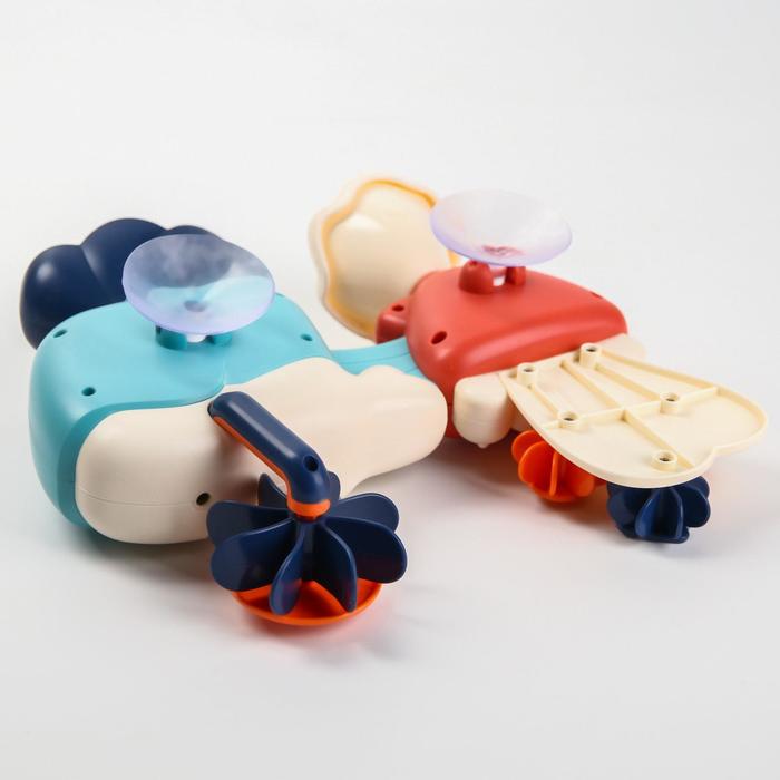 Набор игрушек для купания «Кит - мельница» 51120