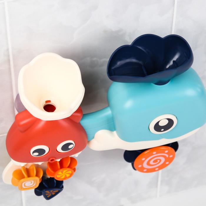 Набор игрушек для купания «Кит - мельница» 51120