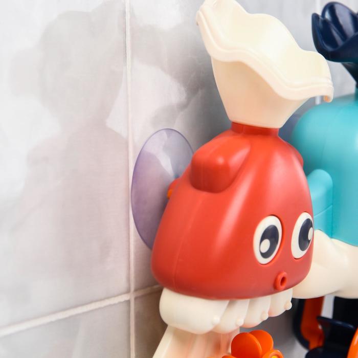 Набор игрушек для купания «Кит - мельница» 51120